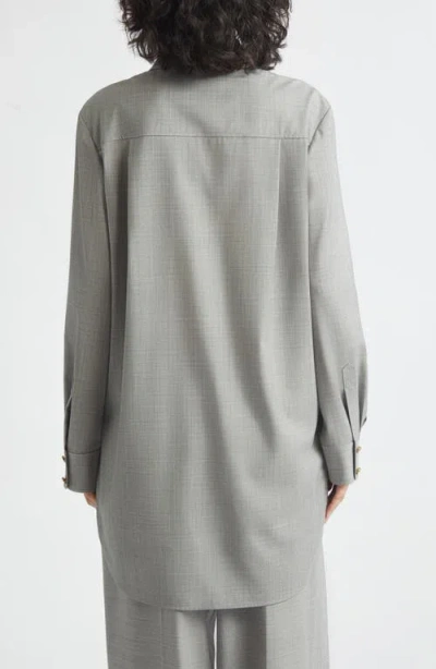Zimmermann Valiant Wool Button-up Shirt In Multi