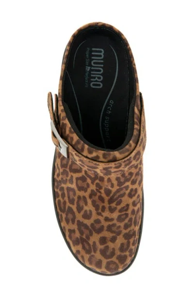 Munro Clarice Leather Clog In Multi