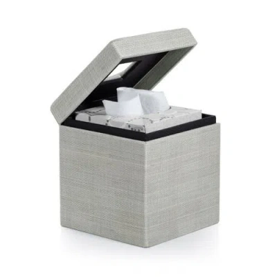 Labrazel Araba Silver Tissue Cover In Gray