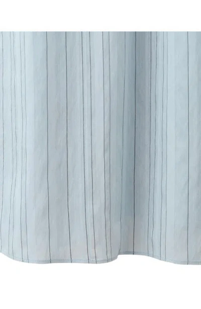 Mango Striped Gathered Dress In Multi