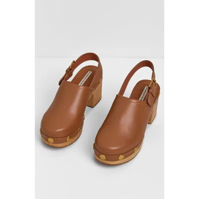Charlotte Stone Hari Platform Slingback Studded Clog In Multi