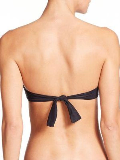 Shop Melissa Odabash Bandeau Bikini Top In Black