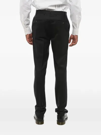 Corneliani Academy Wool Trousers In Multi
