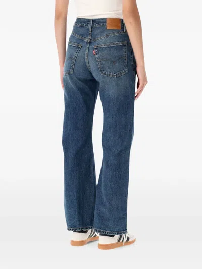 Levi's Faded-effect Bootcut Jeans In Blue