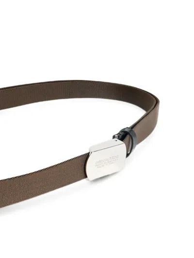 Dsquared2 Logo Belt In Brown