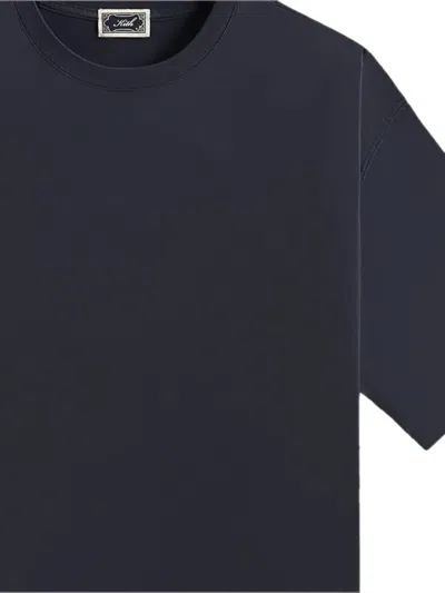 Kith Leonard Logo-patch T-shirt In Blue