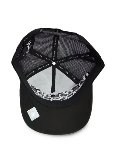 Goorin Bros Logo-patch Mesh-panel Cap In Black