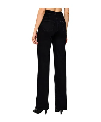 Liu •jo Belt-loop Jeans In Black