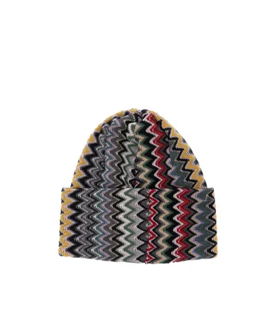 Missoni Striped Hat In Multi