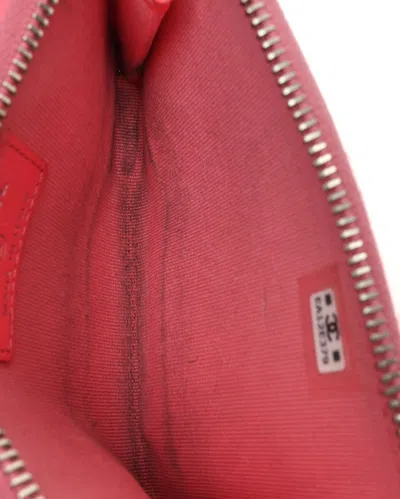 Pre-owned Chanel Coco Mark Wallet In Pink