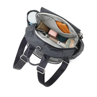 Baggallini Securtex® Journey Anti-theft Backpack In Blue