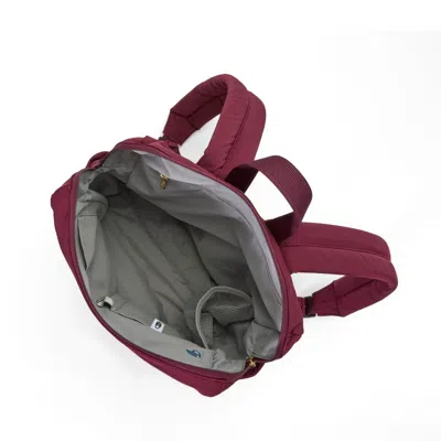 Baggallini Securtex® Jet Set Anti-theft Daypack In Burgundy