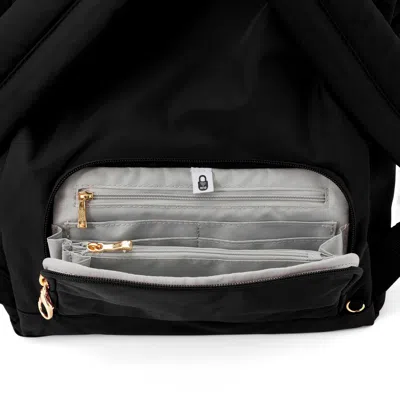 Baggallini Securtex® Jet Set Anti-theft Daypack In Black