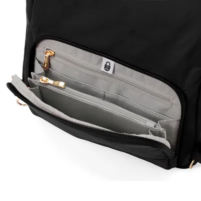 Baggallini Securtex® Jet Set Anti-theft Triangle Sling In Black