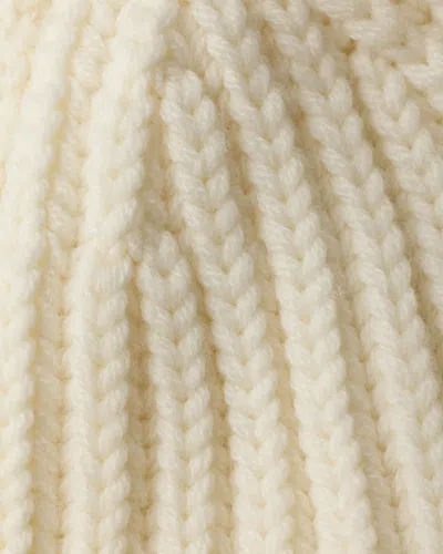 Prada Wool Beanie In Natural