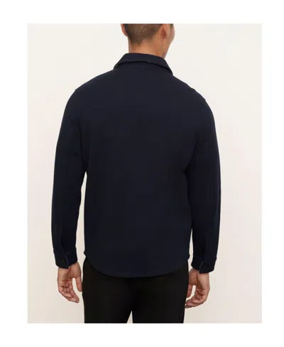 Vince Flap-pocket Shirt Jacket In Black