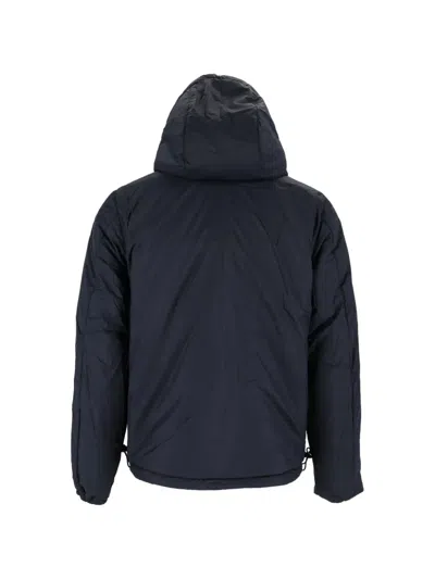 K-way Jack St Warm Double Corto Short Padded Jacket In Blue