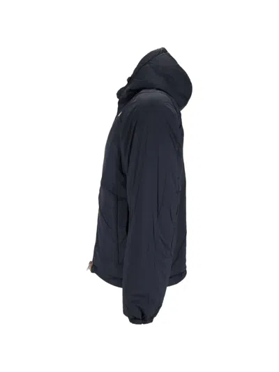 K-way Jack St Warm Double Corto Short Padded Jacket In Blue