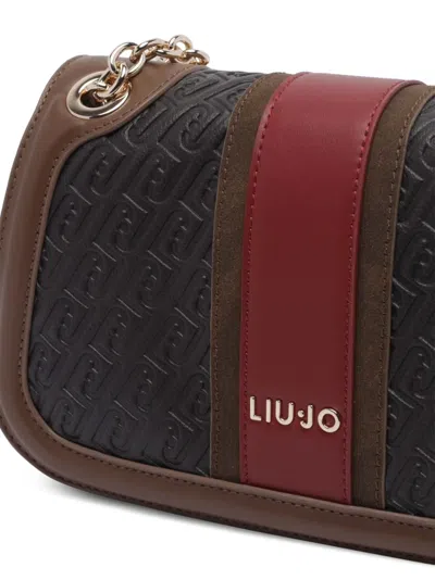 Liu •jo Monogram-embossed Shoulder Bag In Multi