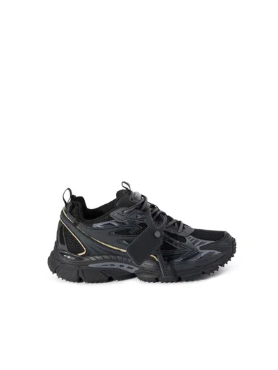 Off-white Multicolor Mesh And Rubber Be Right Back Sneakers In Animal Print