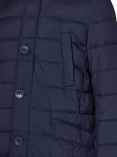 Herno Padded Coat In Blue