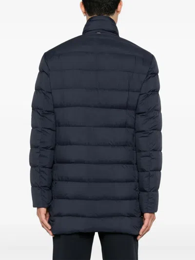 Herno Padded Coat In Blue