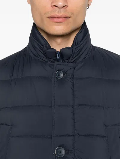 Herno Padded Coat In Blue