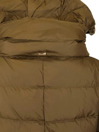 Herno A-shape Down Jacket In Brown