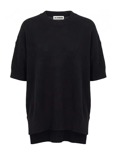 Jil Sander Sweater In Black