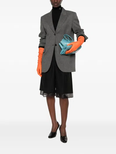 Prada Blazer Jacket In Gray