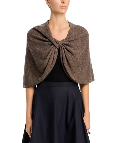 By Malene Birger Pinne Twisted Cape In Brown