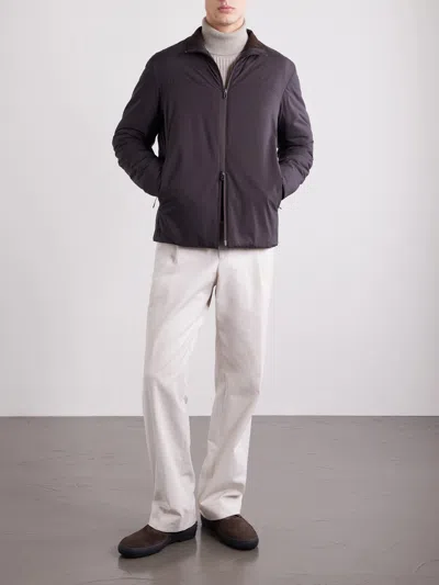 Sease Shell Jacket In Brown