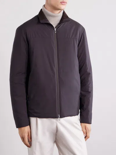 Sease Shell Jacket In Brown
