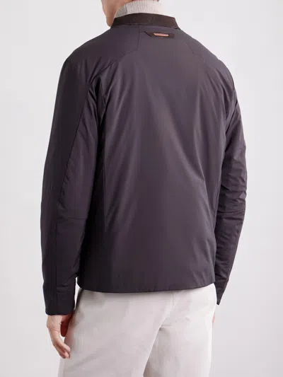 Sease Shell Jacket In Brown