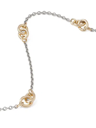 Dkny 알랭 인터트와인 링크 체인 네크리스 In Gold