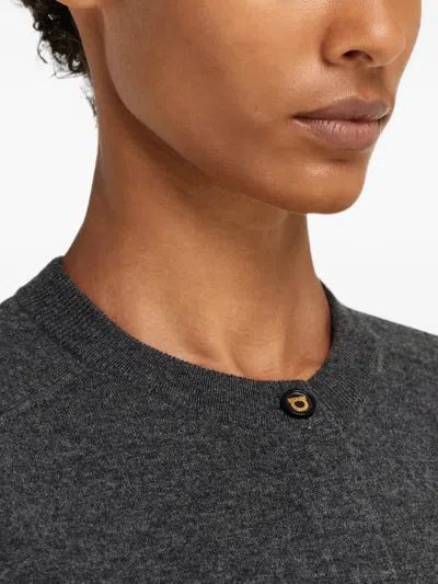 Ferragamo 리본 디테일 가디건 In Black