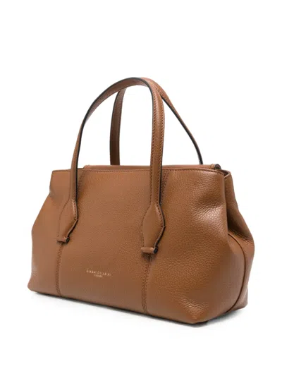 Gianni Chiarini 비키 레더 토트 백 In Brown