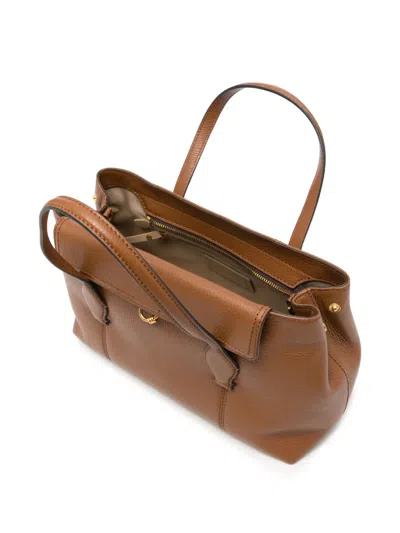 Gianni Chiarini 비키 레더 토트 백 In Brown