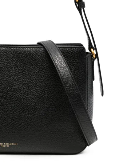 Gianni Chiarini 로라 레더 숄더 백 In Black