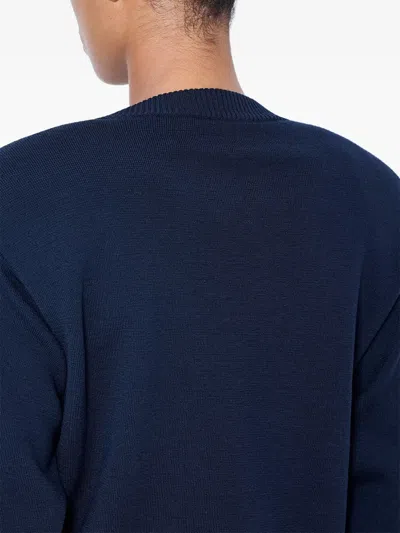 Rohe Fine-knit Long-sleeve Sweater In Blue