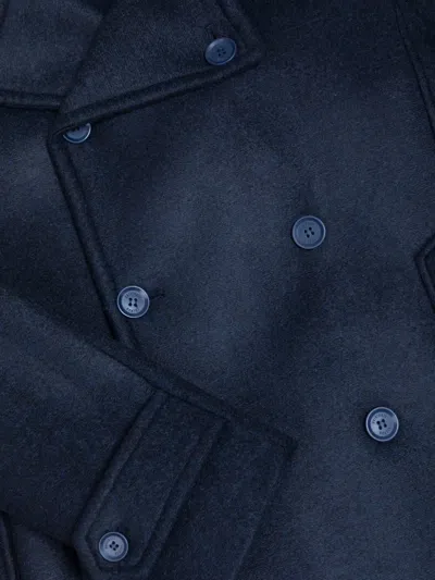 Colmar Double-breasted Button-cuff Coat In Blue