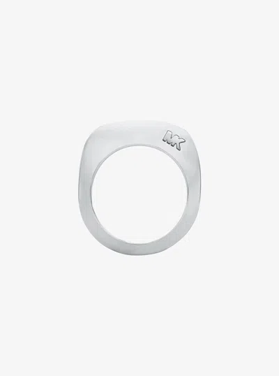 Michael Kors Square Ring In Neutral