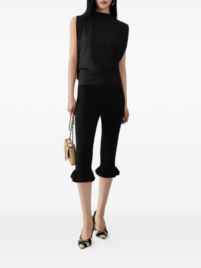 Jacquemus Resort Le Marcel Moisson Top In Black