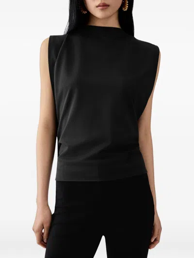 Jacquemus Resort Le Marcel Moisson Top In Black
