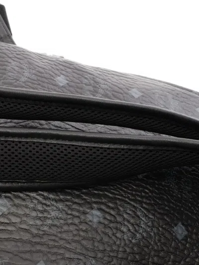 Pre-owned Mcm 2010s Stark Visetos Backpack In ブラック