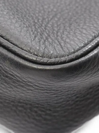 Pre-owned Prada 2010s Triangle Logo Shoulder Bag In ブラック