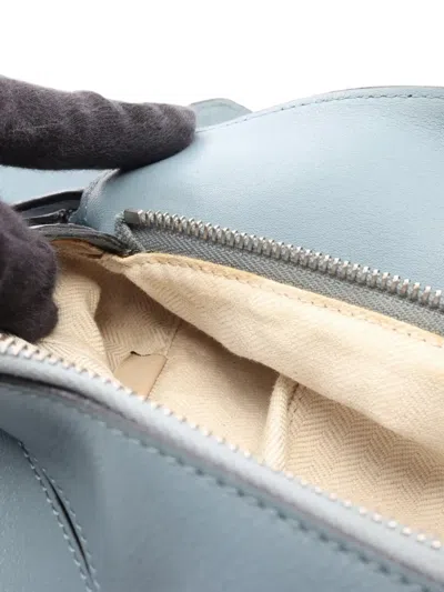 Pre-owned Loewe 2000s Puzzle Medium Tote Bag In ブルー