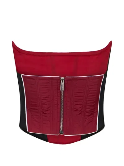 Dsquared2 Ski Pass Panelled Corset In Multi