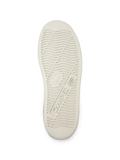 Camper Runner Four Leather Sneaker In Green