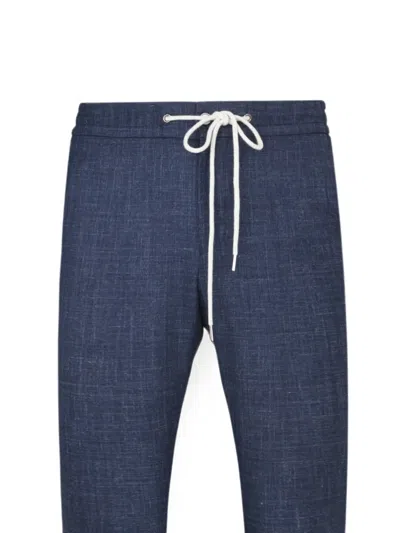 Tombolini Zero Gravity Drawstring-waist Trousers In Blue